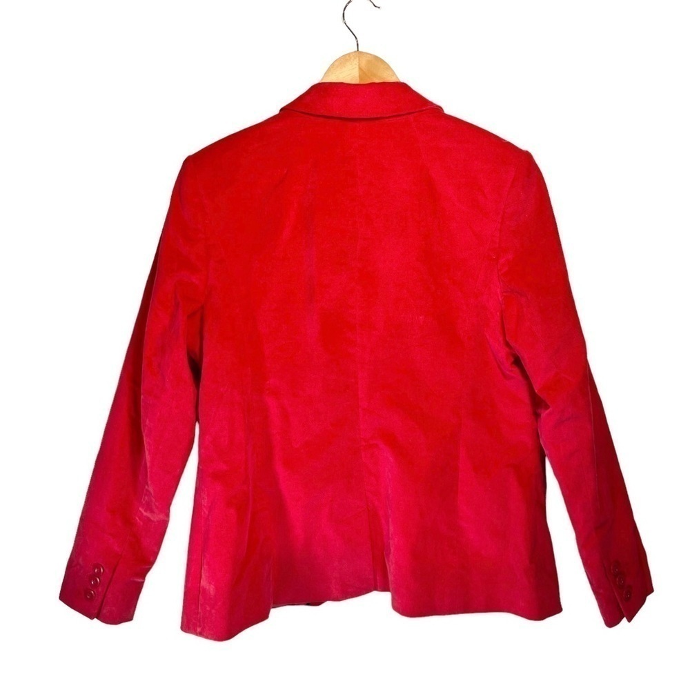 1901 Red Velvet Blazer View 4